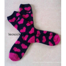 Women Embroidery Polyester Winter Socks